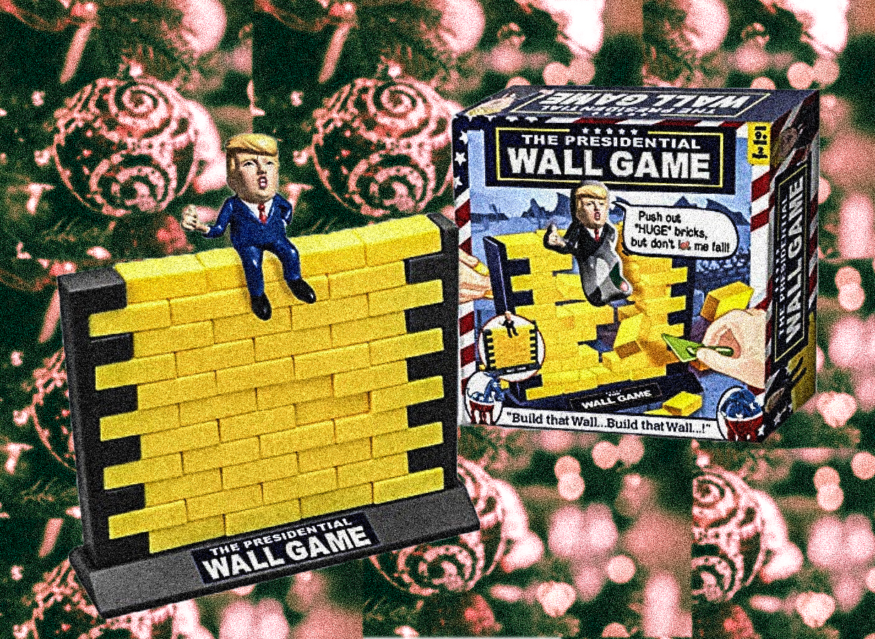 build the wall toy